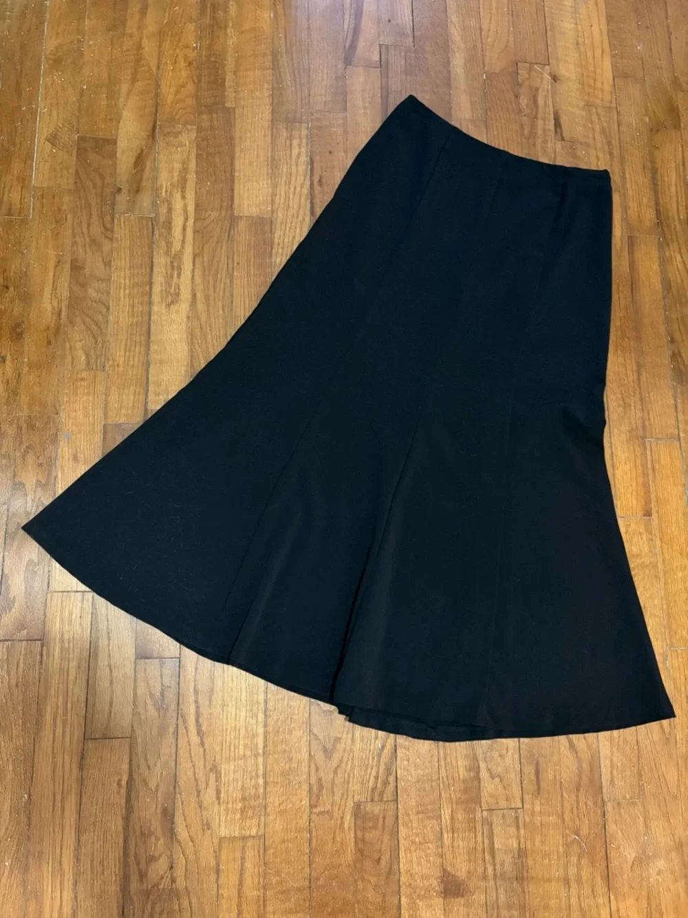 East 5th Black A-Line Flared Skirt